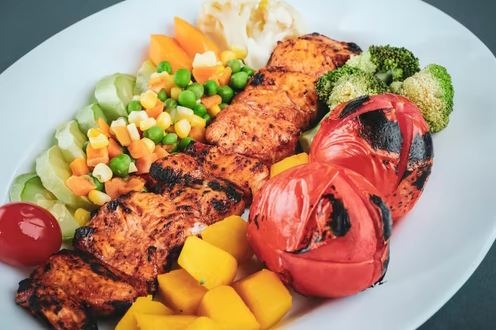 Maple-Glazed Sheet Pan Salmon