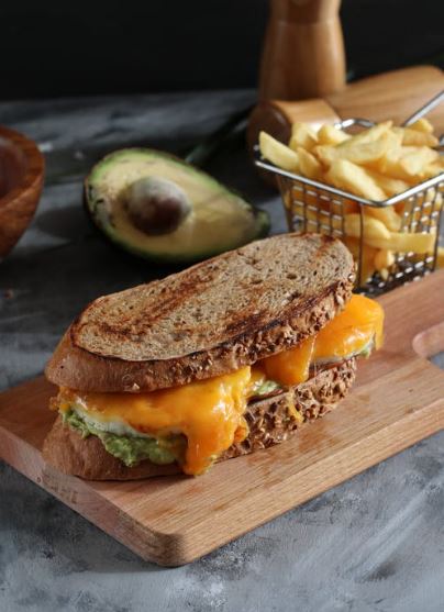 Hummus Sweet Potato Toast