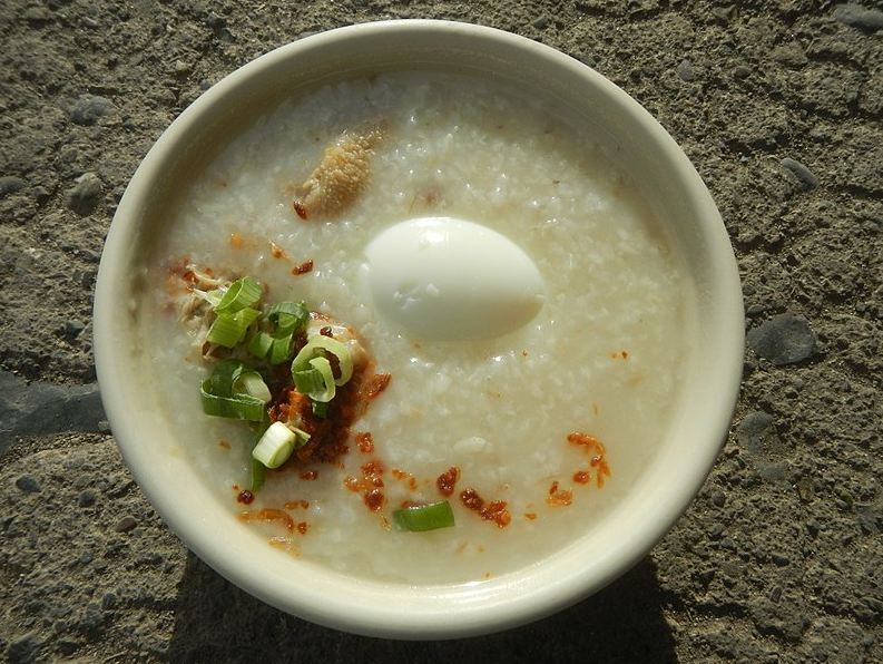 a bowl of goto, a version of lugaw