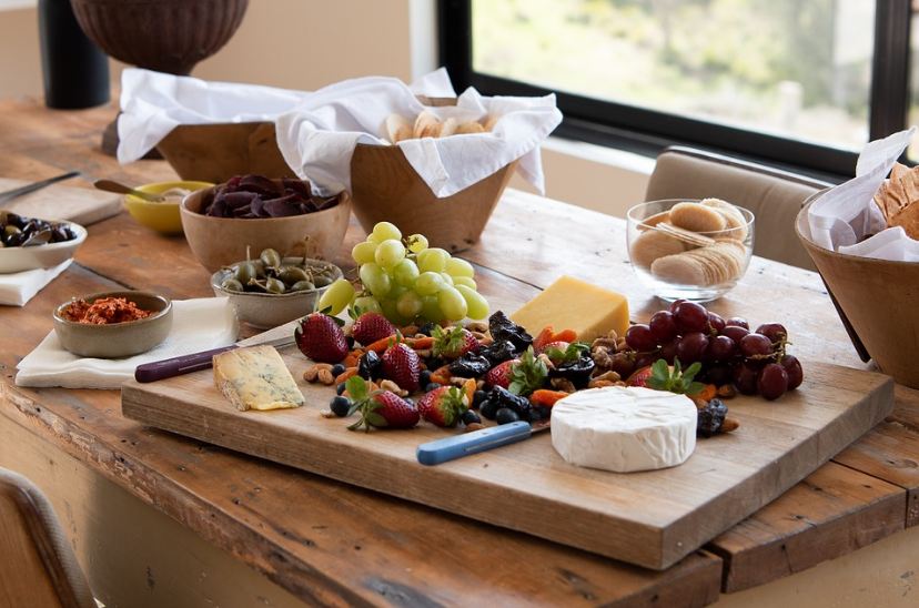 a simple cheese board