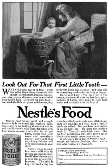 Nestlé Food advertisement